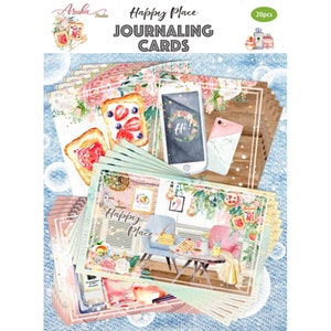 Asuka Studio HAPPY PLACE Journaling Cards 20 pieces #MP-60507