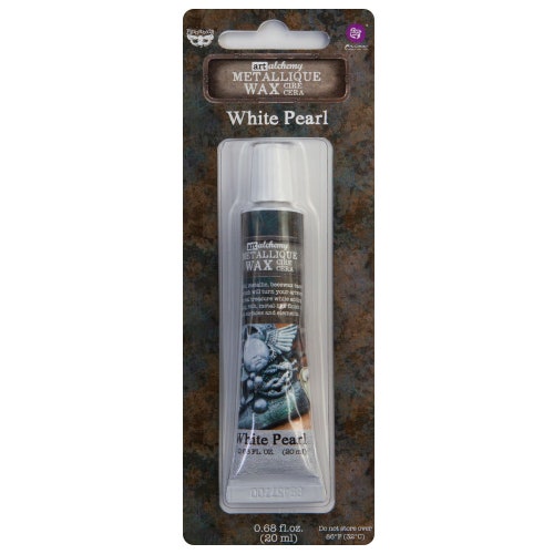 Prima Marketing Art Alchemy Metallique Wax - Aged Brass, Beeswax-Based Metallic Paste For Crafts