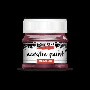 Pentart METALLIC Acrylic Paint GOLDENPURPLE 50 ml #29362