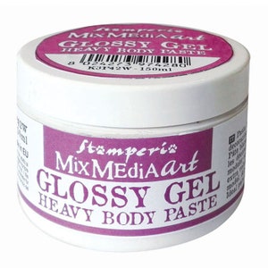 Stamperia Mix Media Art GLOSSY GEL Heavy Body PASTE 150 ml  #K3P43