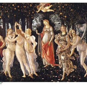 Paper Designs BOTTICELLI PRIMAVERA  A4 Decoupage Rice Paper #ARTWORK 0086