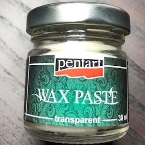 Pentart Wax Paste TRANSPARENT 30 ml  #21330  Furniture Mixed Media