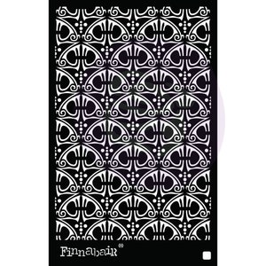 Prima Finnabair 6.5&quot;x9.5&quot; Stencil SWIRLY FLORALS Paint Mixed Media Home Decor #966683