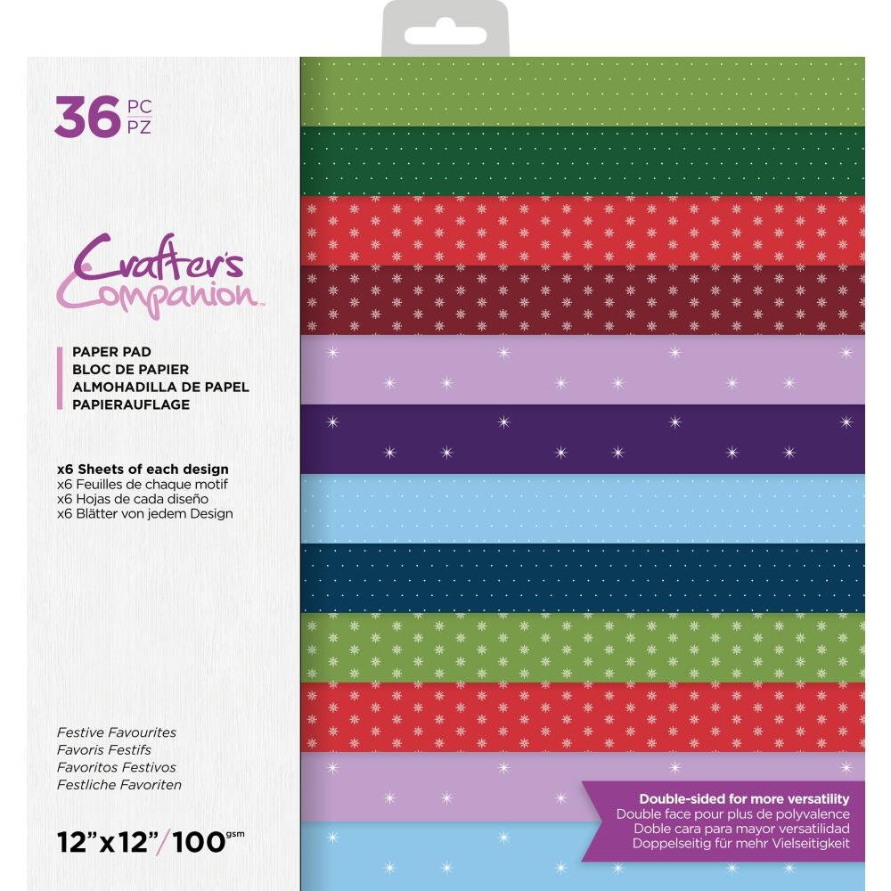 Crafter's Companion - Quintessentially English 12x12 Paper Pad