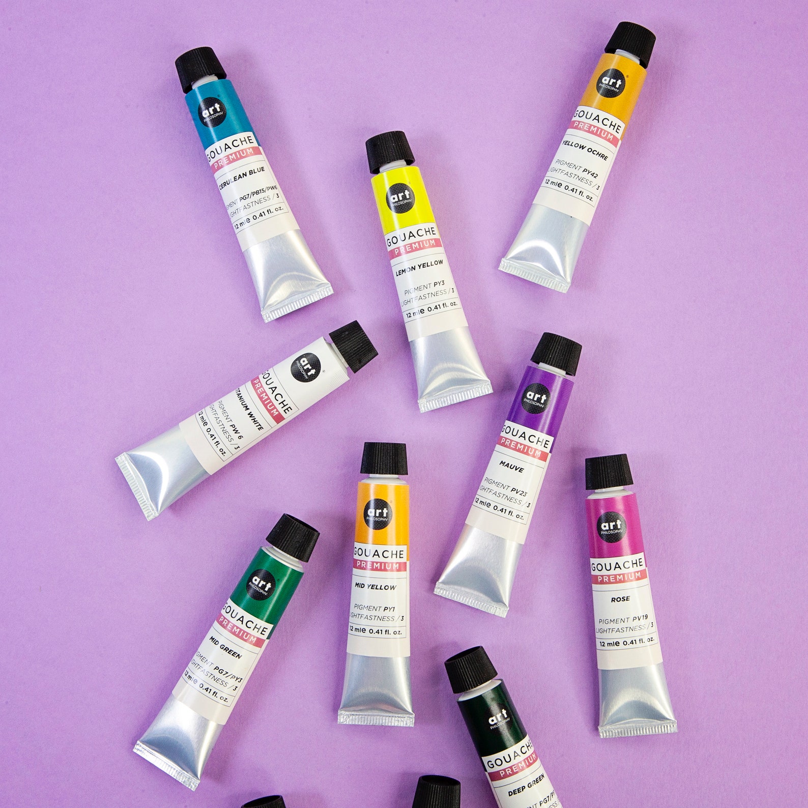 Prima Art Philosophy GOUACHE SET 18 Colors 12ml 0.41 fl Etsy