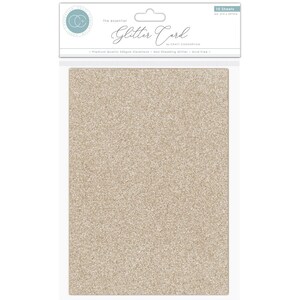 Pastel Baby Blue Glitter Card A4 soft touch low shed various pack sizes