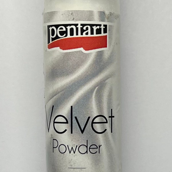 PENTART Velvet Powders White 4 grams #35147