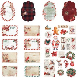 Prima From The NORTH POLE Noël 8 ENVELOPPES + 8 cartes postales #670733