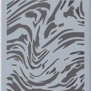 Ciao Bella MARBLE Texture Stencil 5&quot; x 8&quot;  #MS072