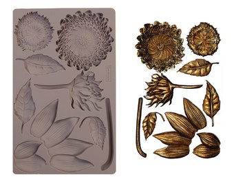 FOREST TREASURES RE-Design Prima Decor Moulds Molds Food Safe Heat Resistant Silicone #641061