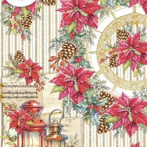 Ciao Bella THE NUTCRACKER Christmas Holiday A4 Vellum Paper 6 sheets #CBV019