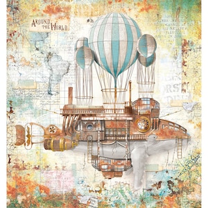 Ciao Bella Coral Reef AROUND THE WORLD A4 Rice Paper Decoupage #CBRP468