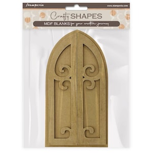 Stamperia Master of Magic - WINDOW CRAFTY Shapes Découpes de formes en aggloméré #KLSM39