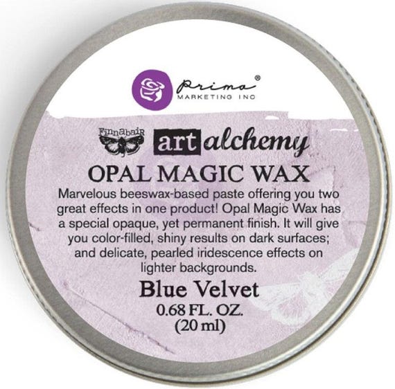 Finnabair Art Alchemy Opal Magic Wax .68 Fluid Ounce-Vintage Silk