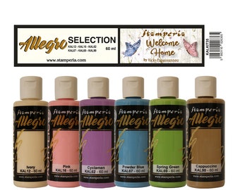 milo Fluorescent Acrylic Paint Set of 6 Colors| 4 oz Bottles | Made in The  USA