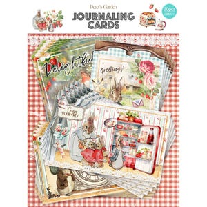 Kawaii Paper Goods PETER'S GARDEN Cartes de journalisation, 20 pièces #MP-61569