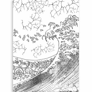 Stamperia Sir Vagabond In Japan Adhesive Chipboard Shapes | 17 Self-Adhesive Embellishments For Scrapbooking & Crafts