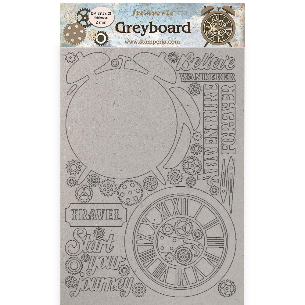 A5 Greyboard Sheets x4  The Smallprint Company