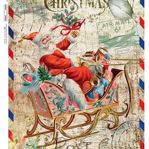 Paper Designs CHRISTMAS A4 Decoupage Rice Paper #CHRISTMAS  0331