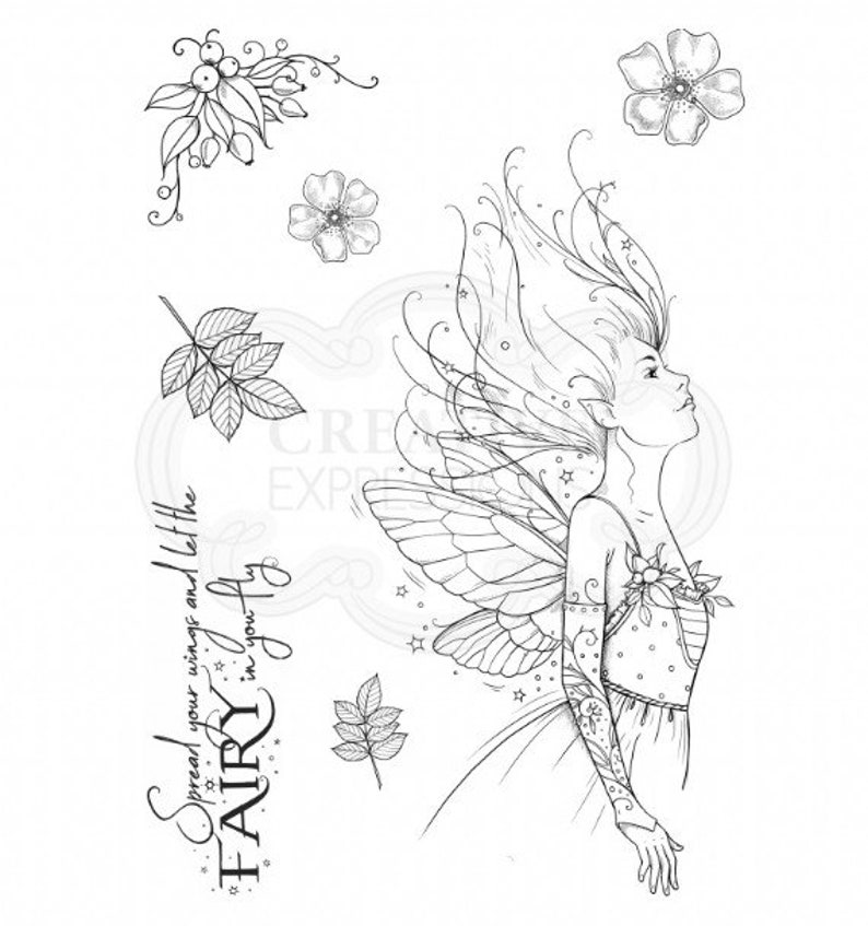 Pink Ink Designs 7 Stamps #PI094 ROSEHIP Clear A5 Stamp Set