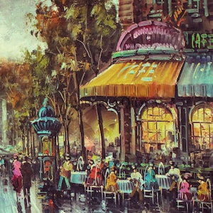 Decoupage Queen Roberta Marone LE CAFE A4 Fleurs en papier de riz DQRP0445 (Retiré 2,25)