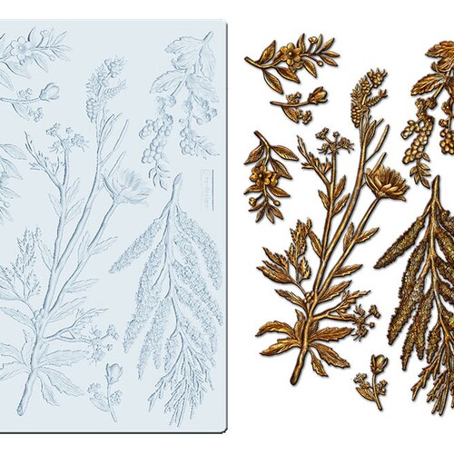 Redesign With Prima Greco Crest Clay Silikonform – 5x8x8 Cm, Für Seife, Ton, Resin, Schokolade