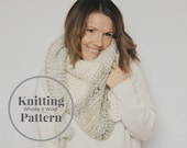 Knitting Pattern,The BOLTON Scarf, Tapered Scarf-Easy Pattern-Adult Size- Whistle and Wool