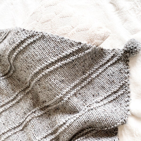 Wool Knit Blanket Etsy