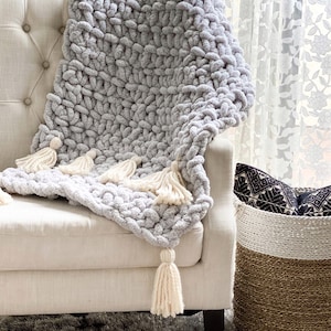 CROCHET PATTERN•crochet throw, shropshire throw, 2 hour blanket, easy blanket, lapghan, crochet lapghan-Whistle and Wool