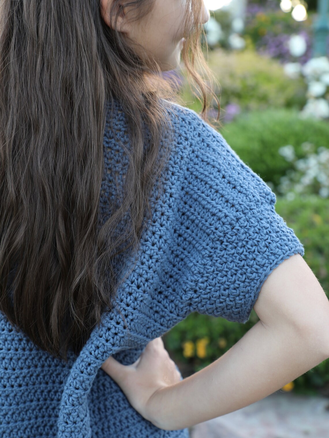 Dew Rag Crochet Pattern CROCHET PATTERN, Dew Drop Cardigan, Made in One Piece, Whistle and Wool ...