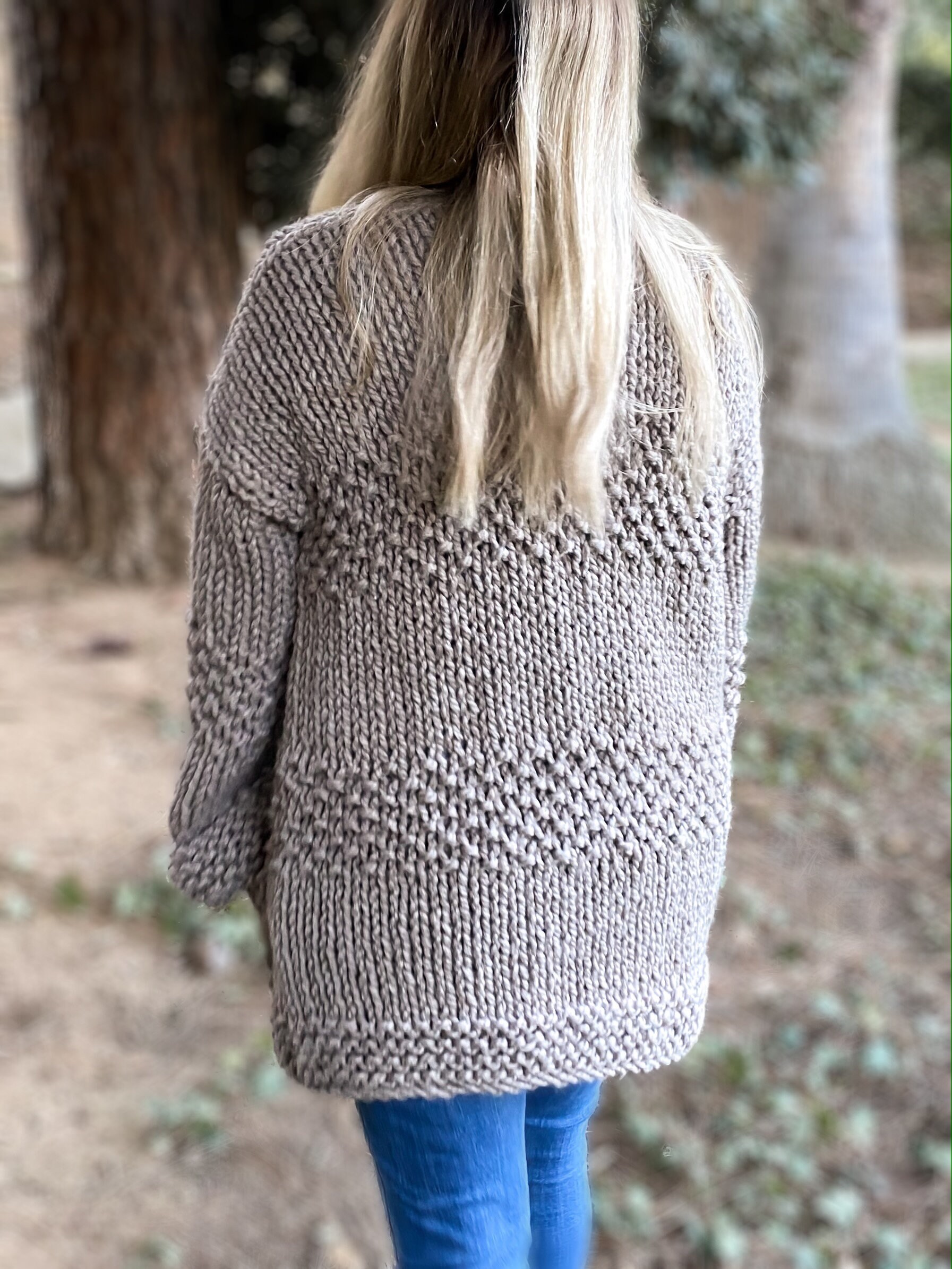 KNITTING Pattern•truro Cardigan.easy Knit Pattern• Oversize KNITTING Pattern•truro Cardigan.easy Knit Pattern• Oversize