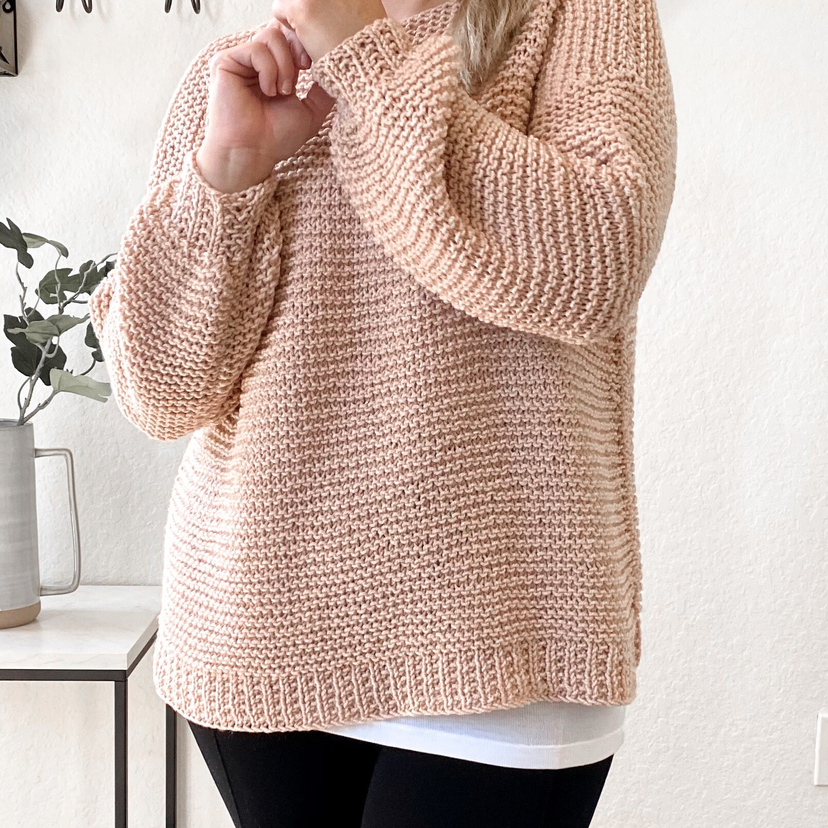 KNITTING Pattern•boyfriend Fit, Cobble Stone Sweater.easy KNITTING Pattern•boyfriend Fit, Cobble Stone Sweater.easy