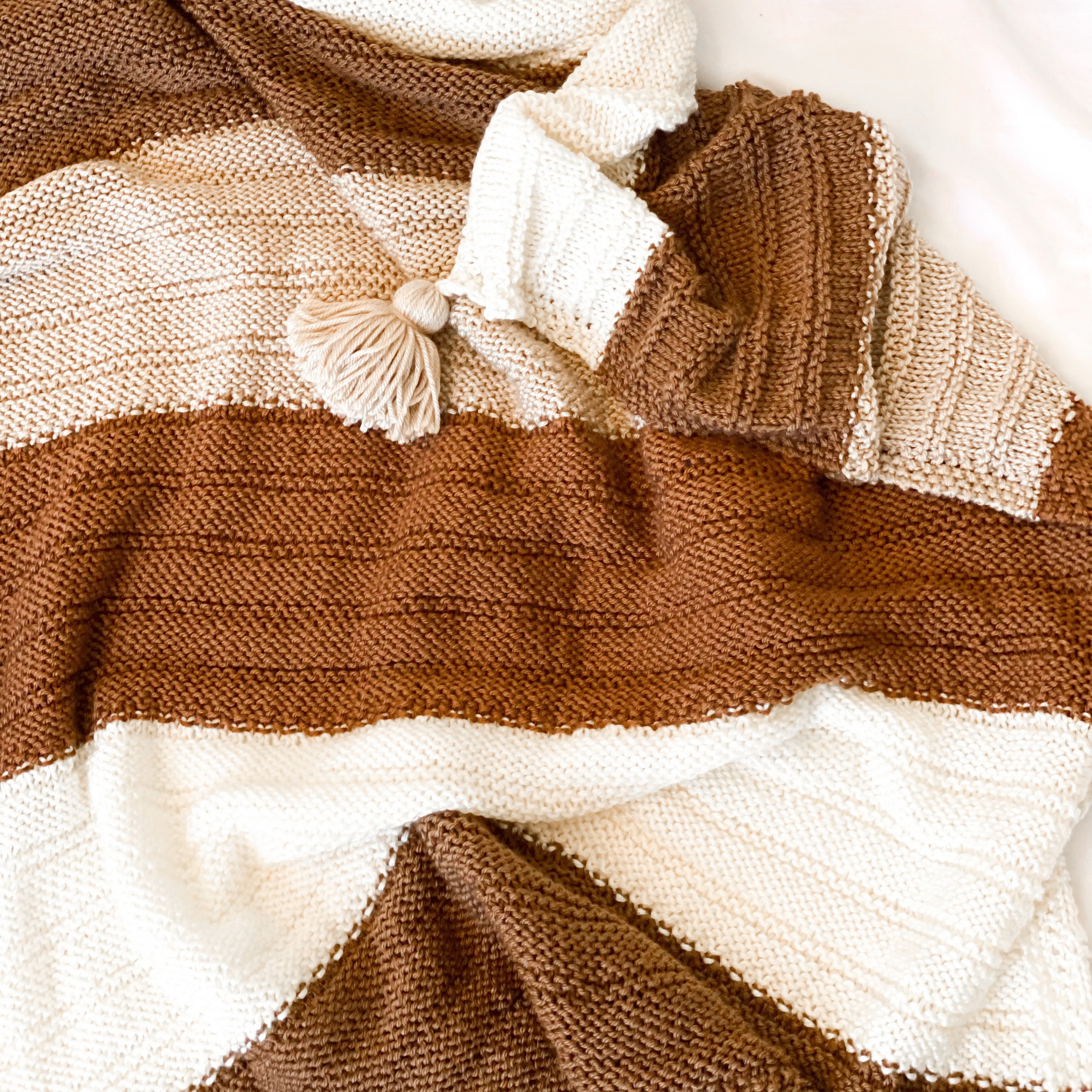 KNITTING PATTERN Berkshire Throw reversible texture Sizes: | Etsy