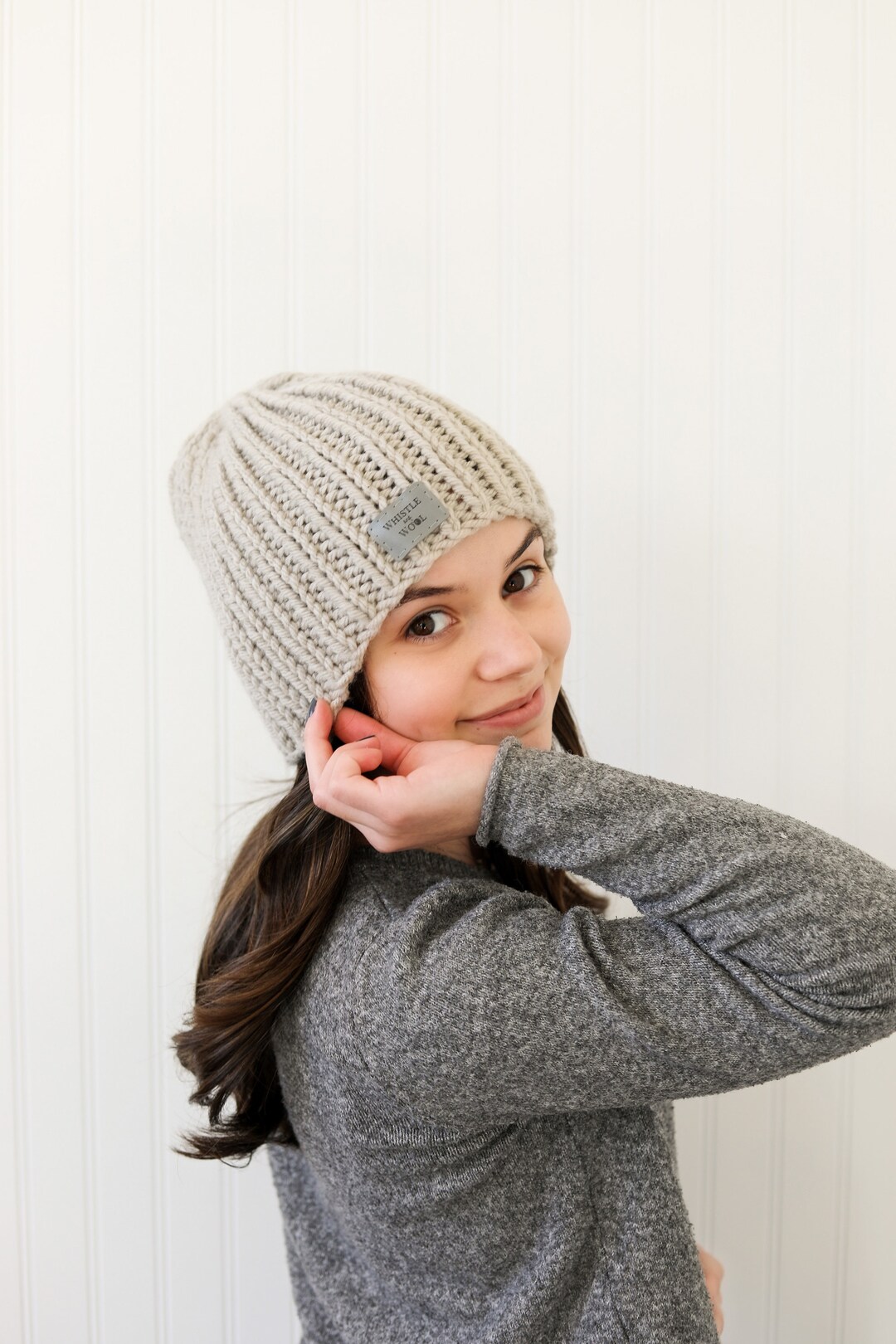 KNIT PATTERN• Nottingham Hat Pattern for a Bulkier Bulky #5 Yarn