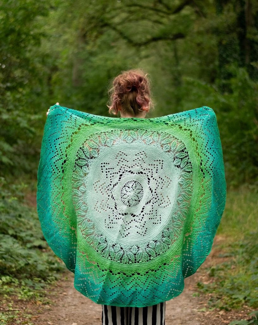 The Overstory Crochet Pattern PDF, Crochet Shawl, Crochet Wall Hanging ...