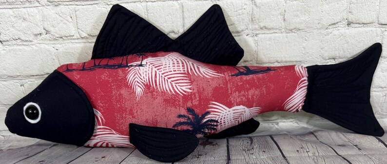 The Harbor Fish – Custom Memory Fish Made From Loved One’s Clothing | Angler Keepsake | Handmade in SC afbeelding 13