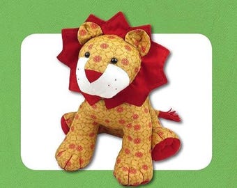Leo the Lion- Custom Memory Lion made from Passed Loved One’s Clothing - Memorial Gift - Handcrafted Stuffed Lion