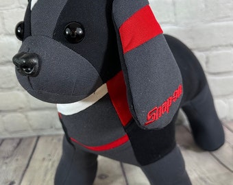 DeOhG the Dog- Custom Memory Dog Made from Loved One’s Clothing- Custom Keepsake Pup Made from Meaningful Clothing- Memory Dog from Clothing
