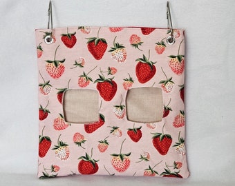 Strawberries and cream hay sack