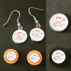 Sister Witches Glorious Morning Earrings 12mm Multiple Settings Available Studs and Dangle