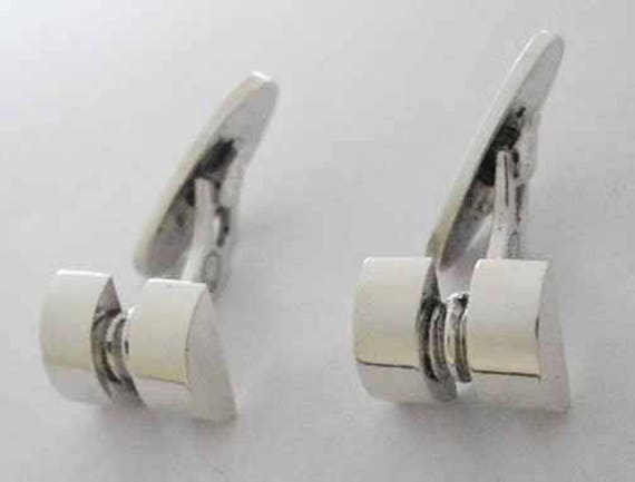 ジョージ ジェンセン スターリング カフスボタン #67 デンマーク