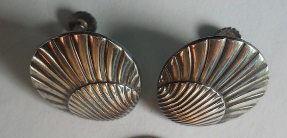 Georg Jensen Sterling earrings number 107 Denmark - image 2