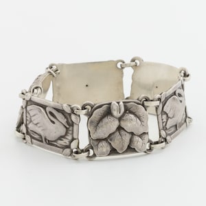 Georg Jensen Sterling &quot;Swan&quot; bracelet number 42 Denmark NEW PRICE!
