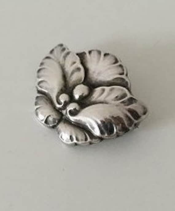 Georg Jensen Sterling brooch number 71 Denmark - image 3