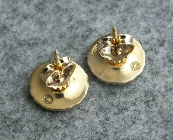 Georg Jensen Sterling Daisy Pierced Earrings Denmark Etsy