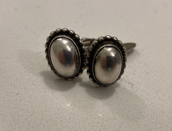 Georg Jensen Sterling cufflinks number 20 Denmark - image 3