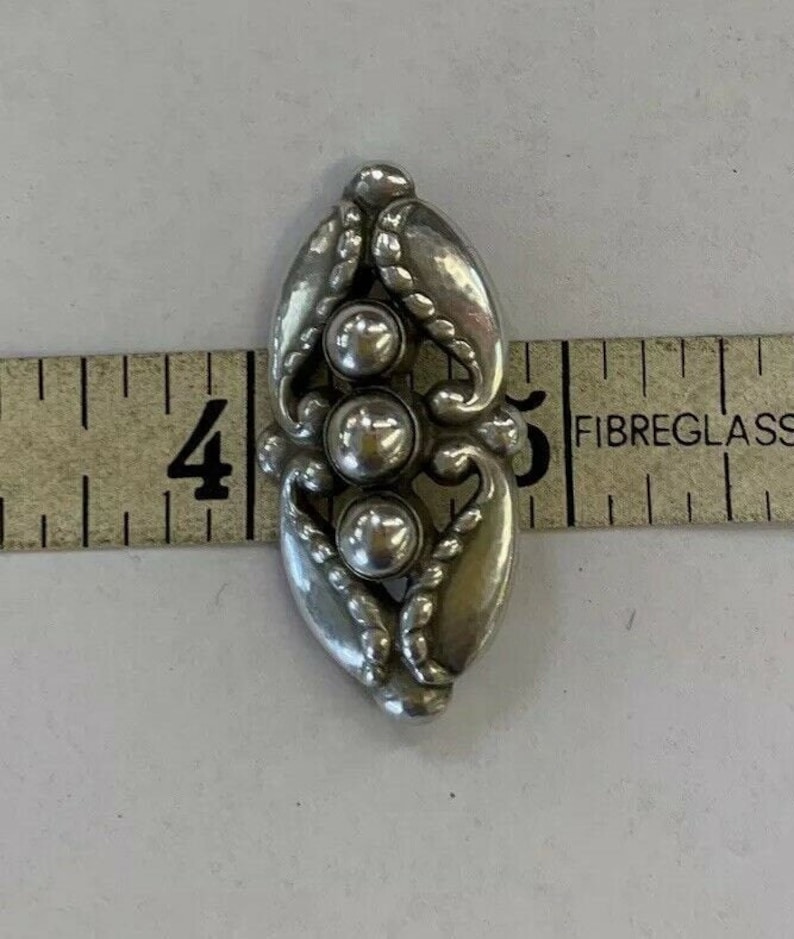 Georg Jensen Sterling brooch number 156 Denmark