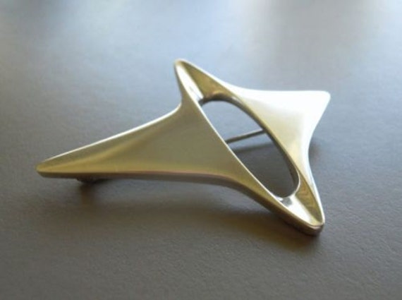 Georg Jensen Sterling brooch Pin number 339 Denma… - image 1