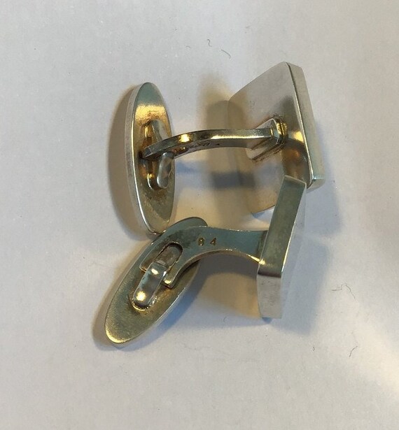 ジョージ ジェンセン スターリング カフスボタン 番号 84 デンマーク