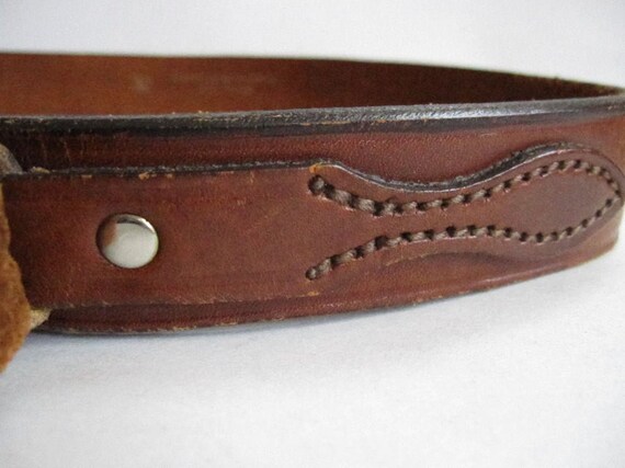 70s Vintage // Brown Leather // Boho // Equestrian